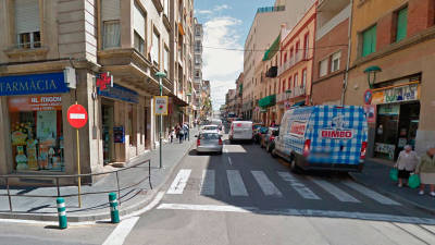 La persecución comenzó en la Avinguda Reina Maria Cristina. Foto: Google Street View