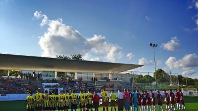 Partit amistós que el primer equip del CE Altafulla ha disputat contra el FC Tàrraco, amb un resultat final de 4 a 0
