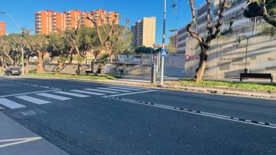 La zona donde ha tenido lugar el accidente. Foto: Vicente M. Izquierdo