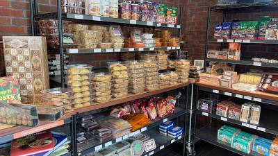 El interior de un negocio de comestibles en Arlington, Virginia (Estados Unidos). Foto: EFE