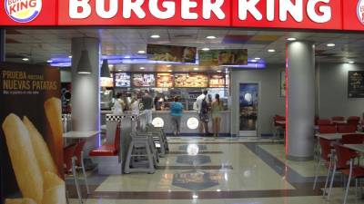 Imagen de archivo de un establecimiento de Burger King
