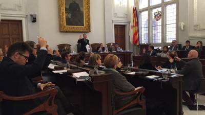 El pleno del Ayuntamiento de Reus aprobó ayer varias mociones. Foto: F.G