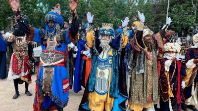 Los Reyes Magos en Reus. Foto: Alfredo González