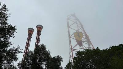 Niebla en PortAventura World. Foto: MCG