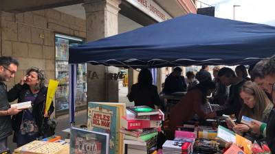 Llibres per a tothom a Tortosa. Foto: Marina Pallás Caturla