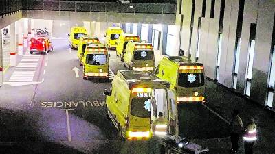 Les urgències de l'Hospital, la nit de Sant Esteve. Foto: A.M./DT