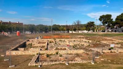 La villa romana del Vilarenc destaca por la zona donde se habilitaron termas. FOTO: JMB