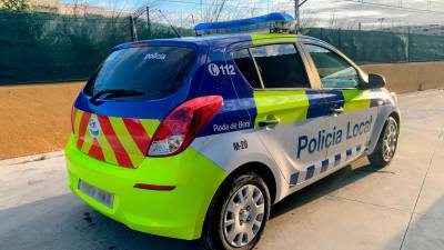 Un vehículo de la Policía Local de Roda de Berà. FOTO: Policia Local de Roda de Berà