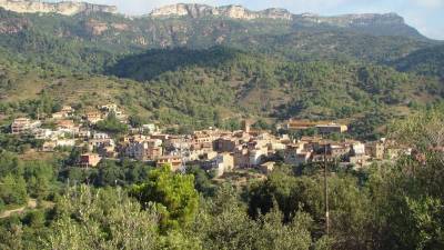 Imatge d´arxiu en pla general de la localitat de l´Argentera. Foto: DT