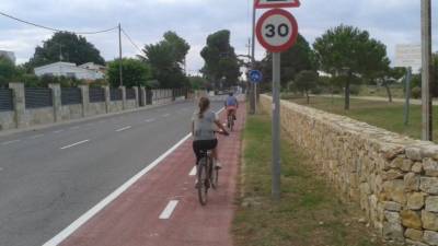 El consistori assegura que el nombre de ciclistes s´ha multiplicat per tres gràcies a anteriors millores. Foto: cedida