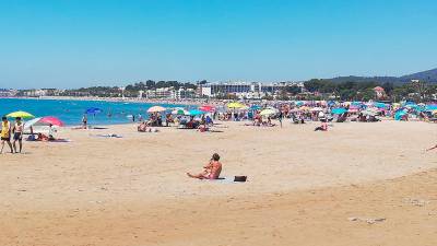 La ordenanza de playas de El Vendrell ya será efectiva esta misma temporada. foto: DT