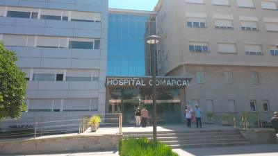 Vista exterior de l’Hospital Comarcal d’Amposta. Foto: Cedida
