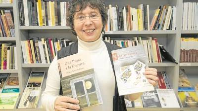 Rosa Cubeles, de la llibreria La 2 de Viladrich. Foto: Joan Revillas