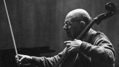 Pau Casals. FOTO: FUNDACIO PAU CASALS