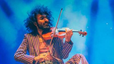 El violinista de origen libanés, Ara Malikian, ofrecerá su nuevo espectáculo en el Centre Cultural de Valls. Foto: Cedida