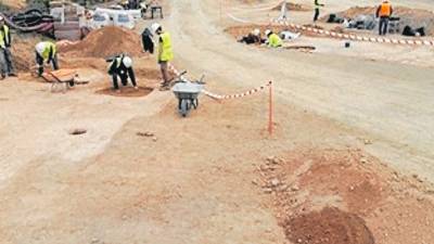 Hallan restos arqueológicos en la nueva estación de tren de Salou/PortAventura