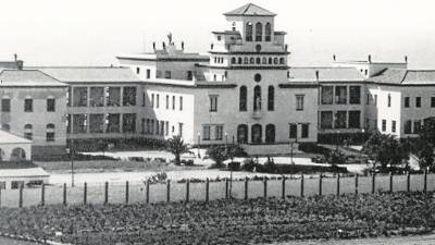 El sanatorio en la década de los años 30. FOTO: Didáctica del patrimonio