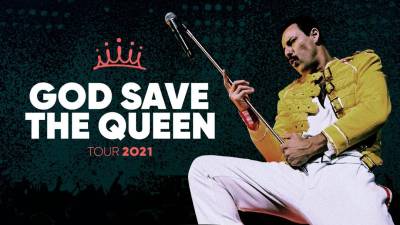 Imagen del cartel del concierto de God save the Queen. Foto: Cedida