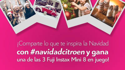 Compartir sus imágenes más navideñas con el hashtag #navidadcitroen y mencionando siempre @citroenespana e @igersspain.