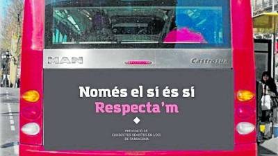 Imagen de la campaña 'Respecta'm. FOTO: DT