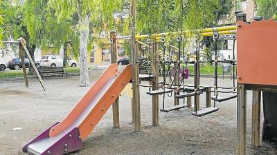 Una proposta, la millora del parc a la plaça Ceclia Carvalho. Foto: J. Revillas