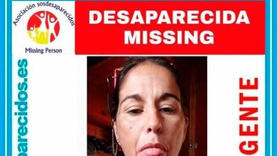 La mujer está desaparecida desde el día 7 de agosto