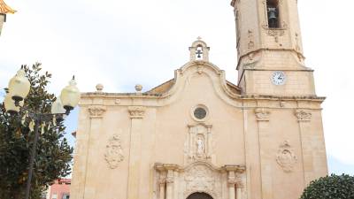 Imatge de l’església de Santa Caterina. FOTO: Alba Mariné