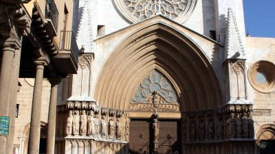 Façana de la catedral de Tarragona. Foto: ACN