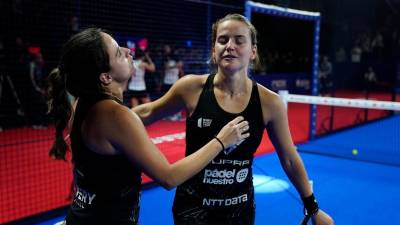 Paula Josemaría y Ari Sánchez quieren revalidar su título de maestras. Foto: World Padel Tour