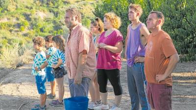 En ‘Alcarràs’, la familia Solé se reunirá para realizar junta su última cosecha. Foto: RTVE