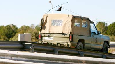 Imagen de archivo de un vehículo del ejército. Foto: DT