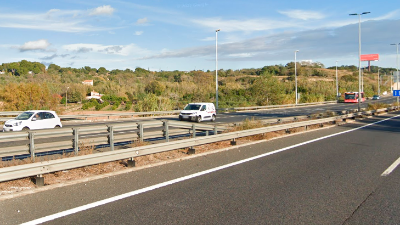 Una zona cercana ala del accidente. Foto: Google Maps