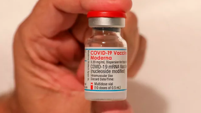 Un vial de la vacuna de Moderna. Foto: Europa Press