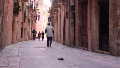 Los hechos ocurrieron en la calle Talavera, en la Part Alta de Tarragona. Foto: Pere Ferré/DT