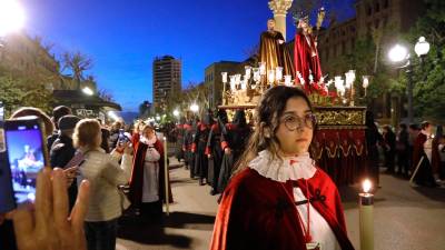 La procesión del Dolor de Tarragona del año 2023. Foto: Pere Ferré