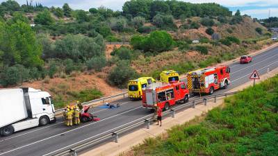 Tarragona tiene una cuarta parte de las muertes en accidente de tráfico de Catalunya