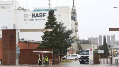 Imagen de la empresa Basf, donde ha ocurrido el incidente. Foto: Pere Ferré/DT
