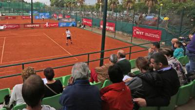 Las pistas del Club Tennis Tarragona ya están adecuadas para acoger los Juegos. FOTO: DT