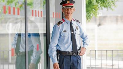 Franquès és inspector en cap dels Mossos a Reus des de fa pràcticament dos anys. FOTO: alba mariné