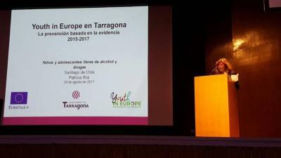 Tarragona presenta el projecte Youth in Europe a Xile. Foto: Ajuntament de Tarragona