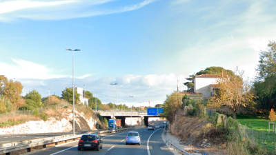 Accidente en la A-7 en Tarragona