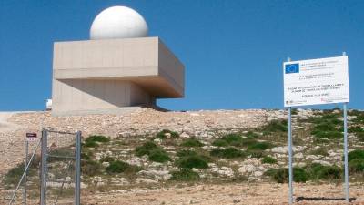 La dona estava a prop del radar meteorològic de la serra de LLaberia.