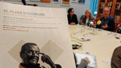 Jordi Tiñena destacó como adaptador de autores y clásicos de la literatura catalana y también como escritor. FOTO: Cedida