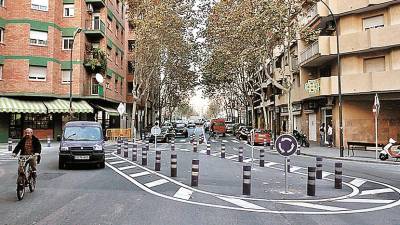 El apuñalamiento tuvo lugar en la avenida Pere el Cerimoniós de Reus. FOTO: Pere Ferré/DT