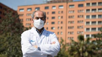 El doctor Benito Almirante, jefe de servicios de Enfermedades Infecciosas del Vall D’Hebron. FOTO: EFE