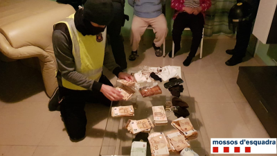 En el macrodispositivo se ha localizado cocaína, heroína y una gran cantidad de dinero en efectivo. FOTO: CME