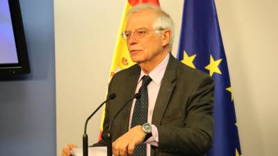 El ministre d'Afers Exteriors espanyol, Josep Borrell. FOTO: ACN