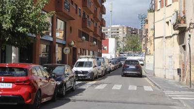 Una de las calles que se verán modificadas. FOTO: ALBA MARINÉ