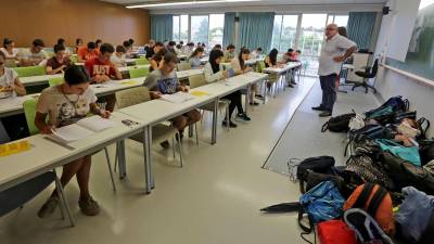 Las aportaciones de las matrículas salvan el sistema universitario. FOTO: Lluís Milián