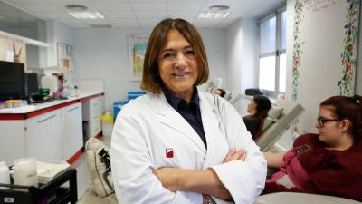 Núria Vilanova, coordinadora de donacions del Banc de Sang i Teixits del hospital Joan XXIII de Tarragona. FOTO: PERE FERRÉ
